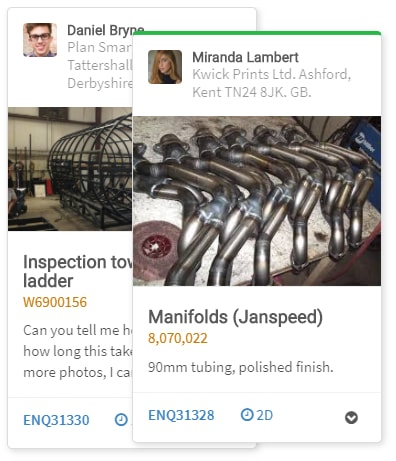 simple visual management software for small job shops